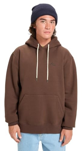 Quiksilver Salt Water Hoodie Fleece-tröja brun M