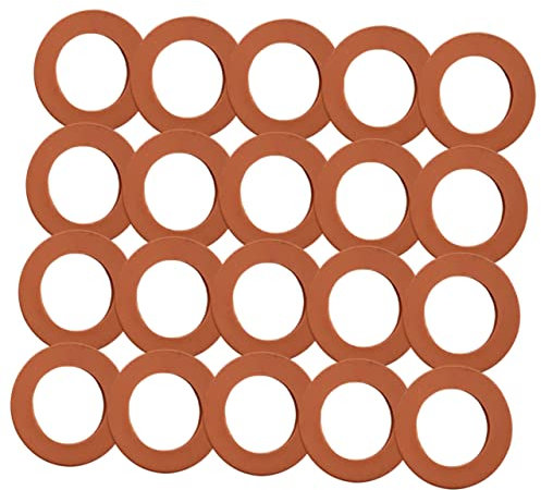 YARNOW 100stücke Gummidichtungen Für Gartenschläuche Flexibel Und Langlebig Geeignet Für Wasserschläuche Hahnanschlüsse Und Auto-reparaturen