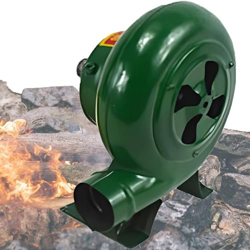 Briquets À Charbon BBQ - Ventilateur Manuel, Puissant Mini Bruit Bas Ventilateur À Air, Forgeron Manuel Forge Souffleur, Pour Camping En Plein Air Randonnée Cuisson Feu ​Soufflet Outils(200W)