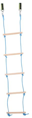 Abaodam Kletterleiter Für Draußen Spielleiter Aus Robustem Holz Klettergerüst Für Junge Mädchen Zubehör Für Klettergerüste Strickleiter Für Spielplatz Hängende Strickleiter Für