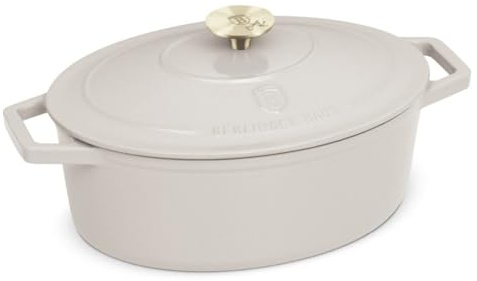 Gusseiserne Backform Mit Deckel 30 Cm – Sahara Collection – Für Ofen & Induktion