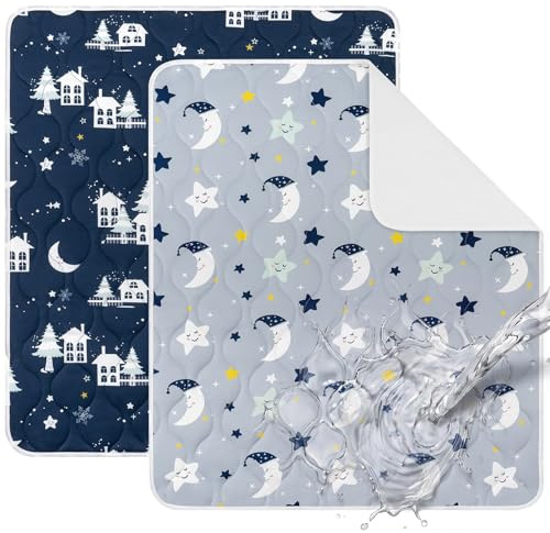 Yukkidds Alese Lavable Protege Matelas Lit Bébé, Anti Pipi au Lit Enfant