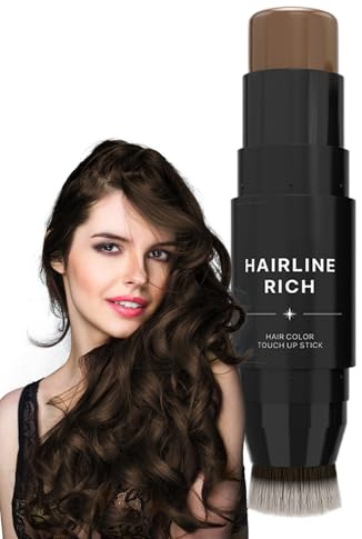 Barra para cubrir raíces, barra para cubrir el cabello Color de cabello | Barras impermeables para cobertura del cabello, pluma para cubrir raíces para hombres, mujeres,