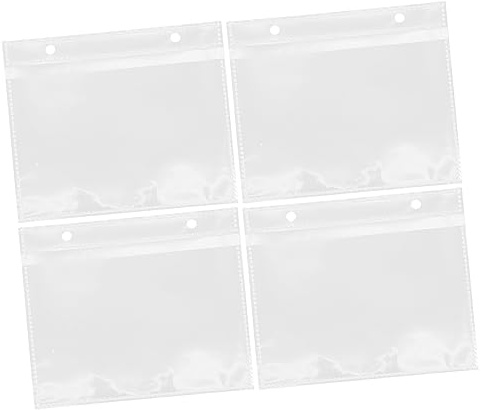 LOEFLIFA 20pcs Clear Photo Sleeves Album Refill Pages Premium Plastic Protectors for Organizing Photos Receipts Cards Artwork for Scrapbooks Weddings Birthdays Graduations