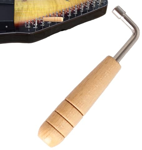 Harfen-Stimmwerkzeug Tragbares Ersatz-Stimmgerät Für Saiteninstrumente | L-förmiger Harfen-Stimmhammer Zubehör für Männer Frauen Mädchen Jugendliche Ehemann, Sohn, Tochter,