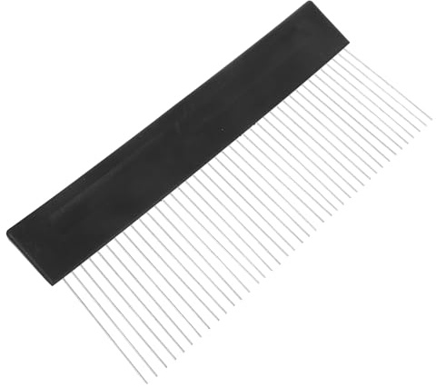 NIYANGLE Pettine in acciaio inossidabile per pareti con grana raschietto strumento per intonaco decorativo finta finitura cemento arte fai da te accessori per interior design