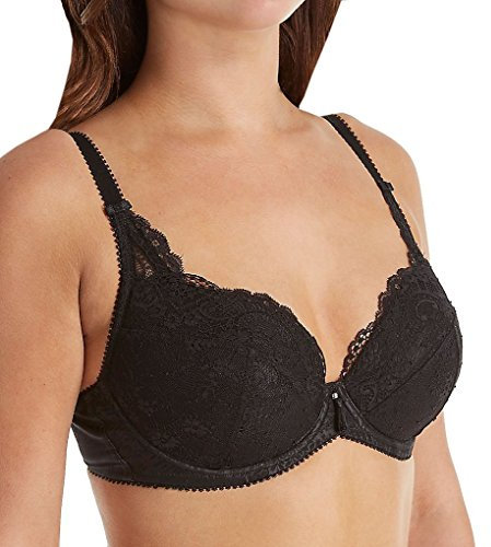 Charnos CH155102 Bailey Padded Plunge Bra in Black (36 D)