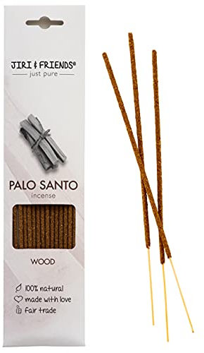 Räucherstäbchen Palo Santo Heiliges Holz Räucherholz Jiri and Friends 100% Natürlich 15 Stuck Natural Incense Palo Santo Fair Trade Räucherwerk