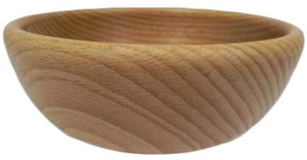 Cuenco de madera de 20 cm – Ensalada de frutas y nueces, plato de cocina, comedor