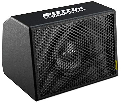 ETON PW 8-400 BR: Druckvoller 20 cm / 8 Zoll Subwoofer, Bass Box fürs Auto, Hammerschlag lackiertes Bassreflex Gehäuse mit Langhub Woofer, Doppel Schwingspule, 2 x 2 Ohm, 400 W