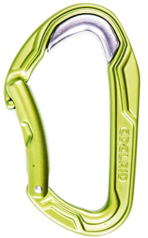 Edelrid Karabiner Bulletproof mit Stahleinsatz (Expresskarabiner, Normalkarabiner, Basiskarabiner)