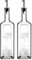 Homemade 1L Oil Vinegar Glass Condiment Bottle Designed Metal Pourer Kitchenware (2)