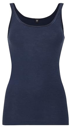 DILLING Damen Merino Wolle Trägertop – Unterhemd Aus 100% Bio Merinowolle – Atmungsaktives Top Mit Trägern Ohne Superwash