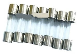 10 Stück 5 * 20 Glassicherung Schnellsicherung Nicht-Sicherungssatz 250V 0,1A 0,2A 0,5A 1A 2A 3A 4A 5A 6A 7A 8A 10A 12A 15A 20A flink 5x20mm Hotmelt (Color : 1A, Size : 10PCS)