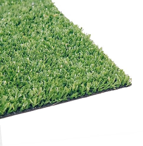 Lucatex Iberica - Cesped artificial 1x2,5 metros 7mm al corte - Césped artificial profesional alta densidad - Duradero y fácil instalación - Decoracion jardin, piscina, terraza