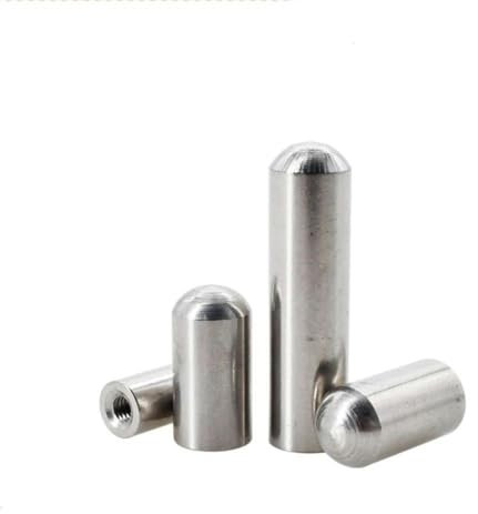 M3 M4 M5 M6 Dübel Innengewinde Schraubenmutter 304 Edelstahl Einzelrundkopf Zylinderstift Positionierungsstift Hardware-Befestigungselement-M3X16 (10 Stück)