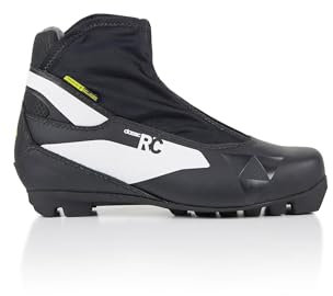Fischer Damen RC Classic Isolierte Atmungsaktive Verstellbare Wintersport Langlauf Nordic Skischuhe für Schmalere Füße, Schwarz/Weiß, 42