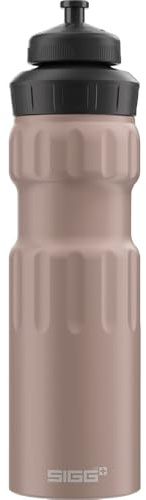 Sigg - Alu Fahrrad Trinkflasche - WMB Sports Dusk - Mit 3-Stufen-Sportverschluss - Klimapartner Zertifiziert - Auslaufsicher - Federleicht - BPA-frei - Sport & Fahrrad Zubehör - Dusk - 0,75L