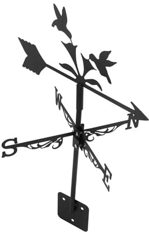 Toyvian Girouette Indicateur De Direction Vent pour Jardin Et Toit Décorative Et Facile à Monter