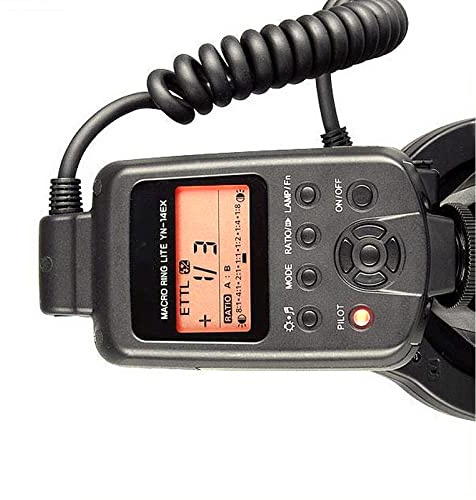 Juroupi YN-14EX Macro Ring Flash Light Replacement for DSLR Camera