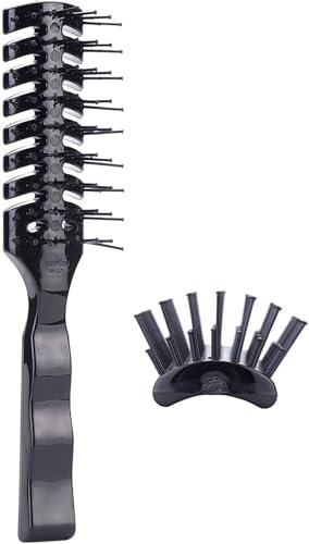 PERFEHAIR Vented Hair Brush for Blow Drying, Anti Static Vent Hairbrush for Mens & Women Volume Styling Fine, Curly, Wavy, Wet or Dry Hair