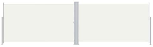vidaXL Tenda da Sole Laterale Retrattile Crema 180x600 cm