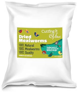 Dried Mealworms - High Protein High Energy Wild Bird Food 5kg Bag