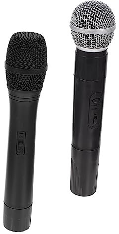 WESIEVYA 2pcs Boys and Girls Microphone Fake Microphone Toy Speech Practice Props for Parties Boys and Girls Toys
