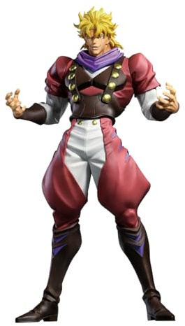 Banpresto Accion DIO Brando JoJo's Bizarre Adventure Figur: Phantom Blood Mometria 22 cm - flerfärgad BP29170P - Samlarfigur - Perfekt för Anime-fans