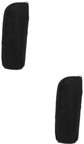 Kisangel 2 Stück Isolierte Flaschentasche Thermal- Kühlung Kühltasche Für Babyflaschen Isolierte Babyflaschentasche Kühlertasche Muttermilch Thermotaschen Für Babyflaschen Schwarz Polyester