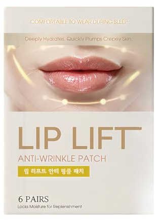 Patchs de Soin pour les Lèvres | Liftantes Lissantes Nourrissantes - Bande Respirante pour la Nuit Autour des Lèvres - pour les Femmes Sous les Yeux Front Nez Maison Nuit Voyage Maquillage