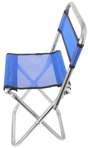 Kisangel Sedia da Pesca Pieghevole Portatile Leggera, Piccola Sedia da Campeggio Pieghevole per Adulti, Sgabello Multifunzione per Viaggi Outdoor e Picnic Colore Casuale