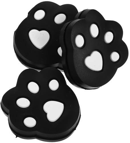 WESIEVYA Ammortizzatore da Tennis in Silicone 3 Pezzi per Racchette, Smorzatore di Vibrazioni Leggero e Compatto, Accessorio Sportivo per Giocatori di Tennis Professionisti