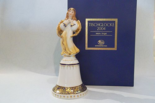 Hutschenreuther Tischglocke 2004 Engel Höhe 16cm