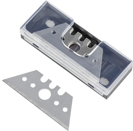 wolfcraft 10 Profi-Trapezklingen 0,65 x 52 mm I 4313000 I Ersatzklingen