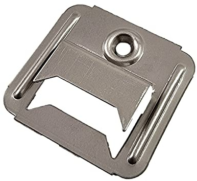 Profilholzkralle 5 x 8,5 mm | Nut-Feder | Edelstahl | 100 Stück | inkl. Schrauben