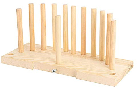 Ozgkee Doppelseitiger Schleifenmacher für Bänder, Schleifenmacher aus Holz, Kranz, Schleifenmacher-Werkzeug, Langlebige Tragbare Fliege-Maschine Zum Erstellen von Geschenkschleifen, (Beige)