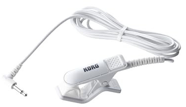 Korg CM-400 Contact Microphone for Korg TM70 Tuner and Metronome - White