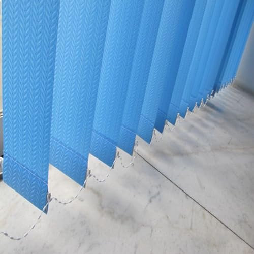 XINGWANGG Lamellenvorhang Vertikaljalousie Verdunkelungslamellen Vorhänge für Fenster Glasschiebetüren,Blickdicht Verdunkelnd,Sonnenschutz Jalousette,mit Zubehör,Breite x Höhe (100cm x 260cm)