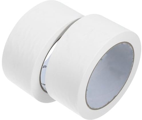 COHEALI Kraftpapier Versandband 2 Rollen 118X1.77 Zoll Beschreibbar Paketband Stark Haftend Für Kartons Verpackung Und Abdichtung