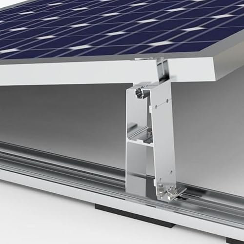 PV Flachdach Komplette Montageset (Süd Set für 2 Module, 1, Anzahl)