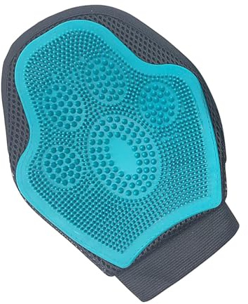 Massagehandschuhe für,Pferdewäscher zum Baden | Fellpflege-Handschuh | Pferdepflegebürste aus Silikon, Pferdemassageschrubber, Pferdebadzubehör