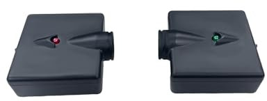 GSTB-R STB-BL Fotocélulas Sensor de Puerta de Garaje, Repuesto para Sensores de Puerta de Garaje Genie/Superior, Sensor de Garaje para Abridores de Puerta de Garaje Genie Fabricados Después de 1993