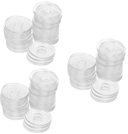 iplusmile 150piezas Arandelas Transparentes Para Tornillos Juntas Para Reemplazo De Manijas De Ducha Antideslizantes y Prácticas Para Reparación De Accesorios De Baño