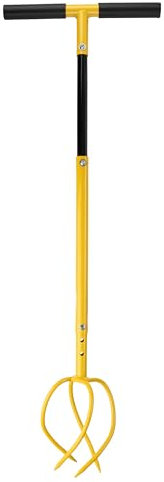 Tiller for Gardening - Adjustable Height Manual Twist Tiller Claw Hand Tiller Garden Tool - Soil Aerator, Garden Cultivator, Hand Tiller, or Compost Aerator Tool - Garden Hand Tools by Pure Garden
