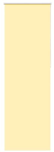 Verdunkelungsrollo Gelb 85x210 cm Stoffbreite 80,7 cm Polyester