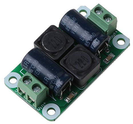 0-50 V 4 A para placa de filtro de fuente de alimentación, amplificador de potencia clase D, módulo de supresión de interferencias, panel de control de supresión de coche