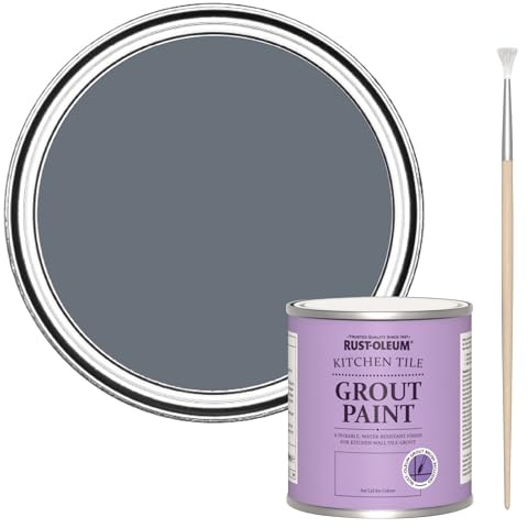 Rust-Oleum Stain-Resistant Kitchen Tile Grout Paint - Seascape 250ml
