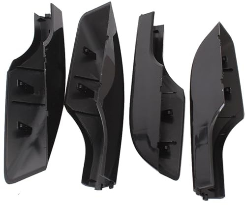 Wivplex Car Accessories Styling 4pcs/set Roof Rack Protective Cover Housing, for TOYOTA, for Land Cruiser LC200 FJ200 2008-2019 Black Car Roof Rack