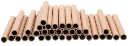 Milisten Bienenhaus Papierröhren Selbstgemacht Bastelrohlinge Wabenfüllrohre Aus Papier 200 Stück Ø8mm Kreativ Sicher Für Kinder Imkereibedarf Garten Terrasse